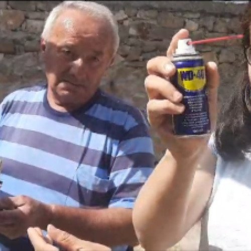 Реставрация на детска люлка