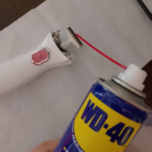 Ръжда по машинка за бръснене